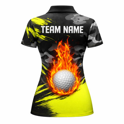 Women's Custom Golf Polo Shirt Flame Ball Camo GIA26041103_3.jpg