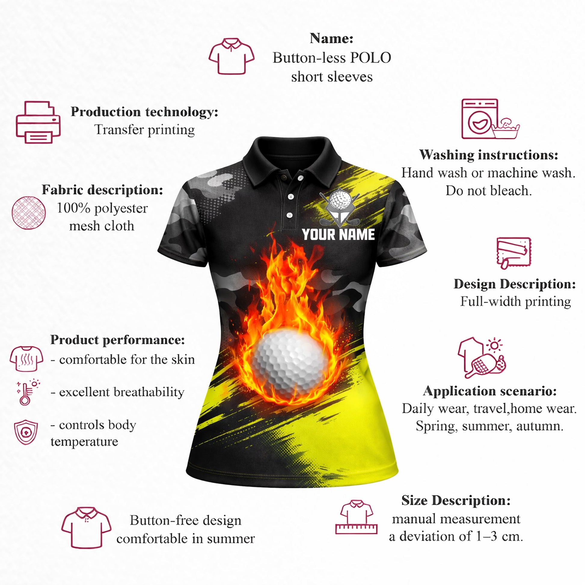 Women's Custom Golf Polo Shirt Flame Ball Camo GIA26041103_4.jpg