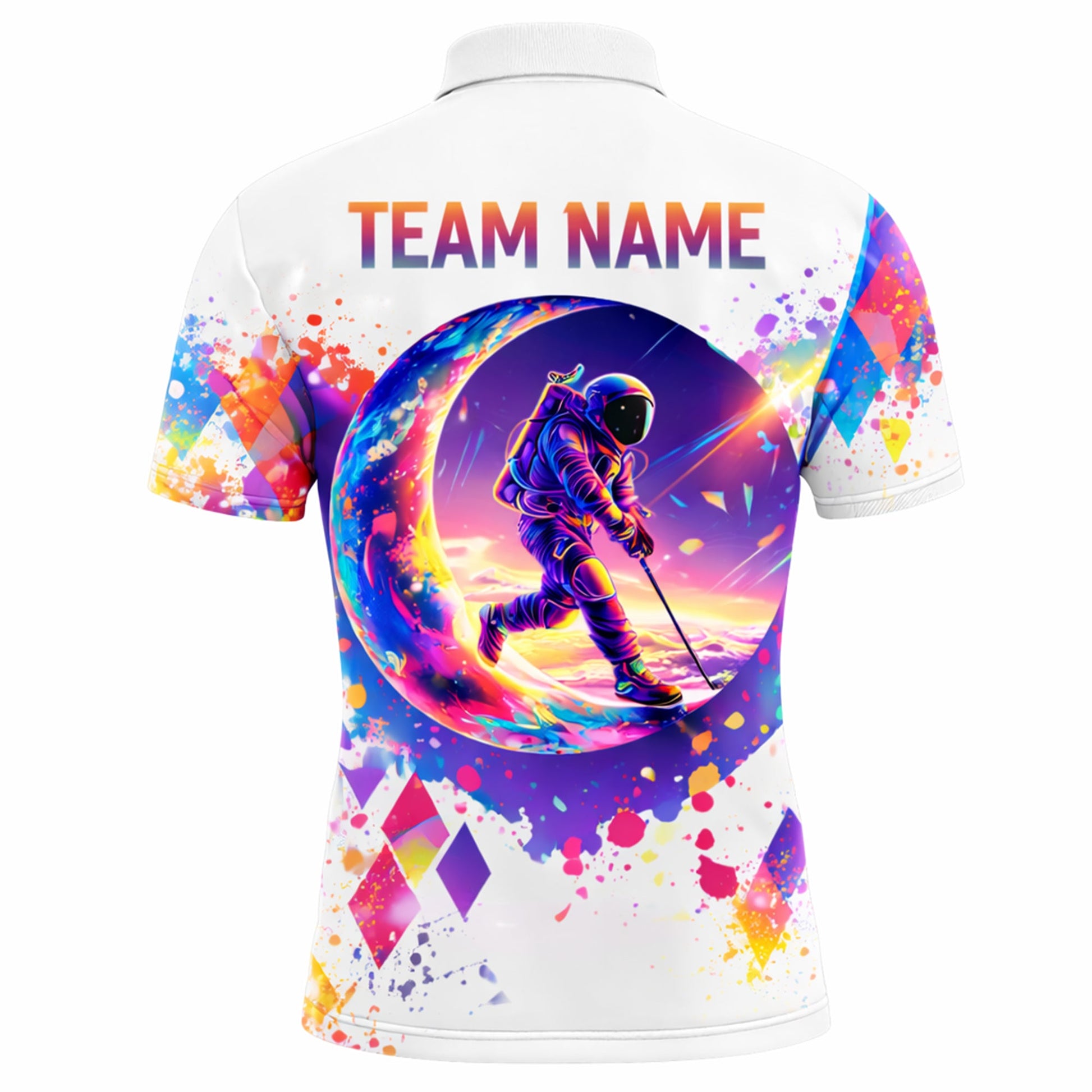 Men's Custom Golf Polo Shirt Astronaut Moon Colorful GIA26041302_3.jpg