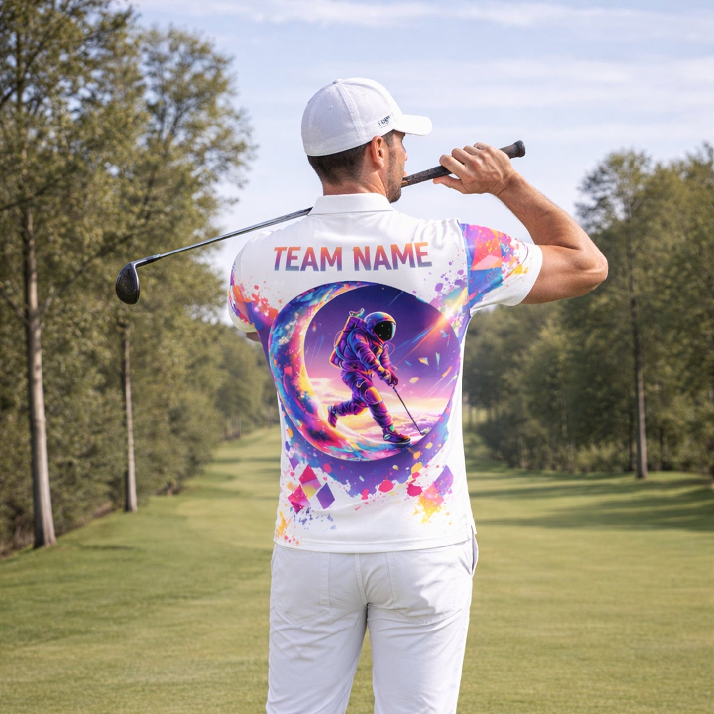 Men's Custom Golf Polo Shirt Astronaut Moon Colorful GIA26041302_7.jpg