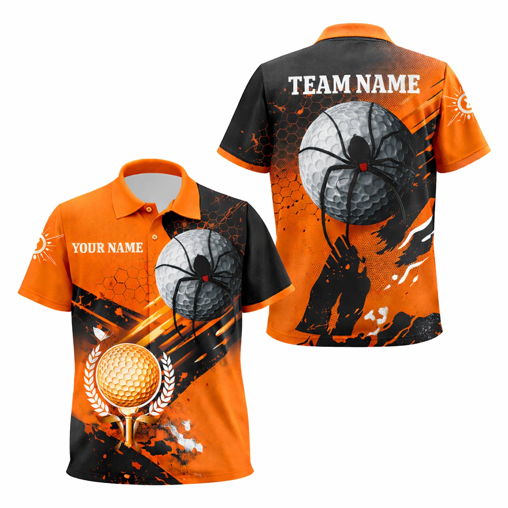 Custom Name Team Spider Golf Polo Shirt for Men GIA26041304_1.jpg