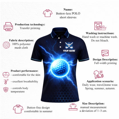 Mens Golf Polo Shirt Blue Lightning Custom Name Team GIA26041306_4.jpg