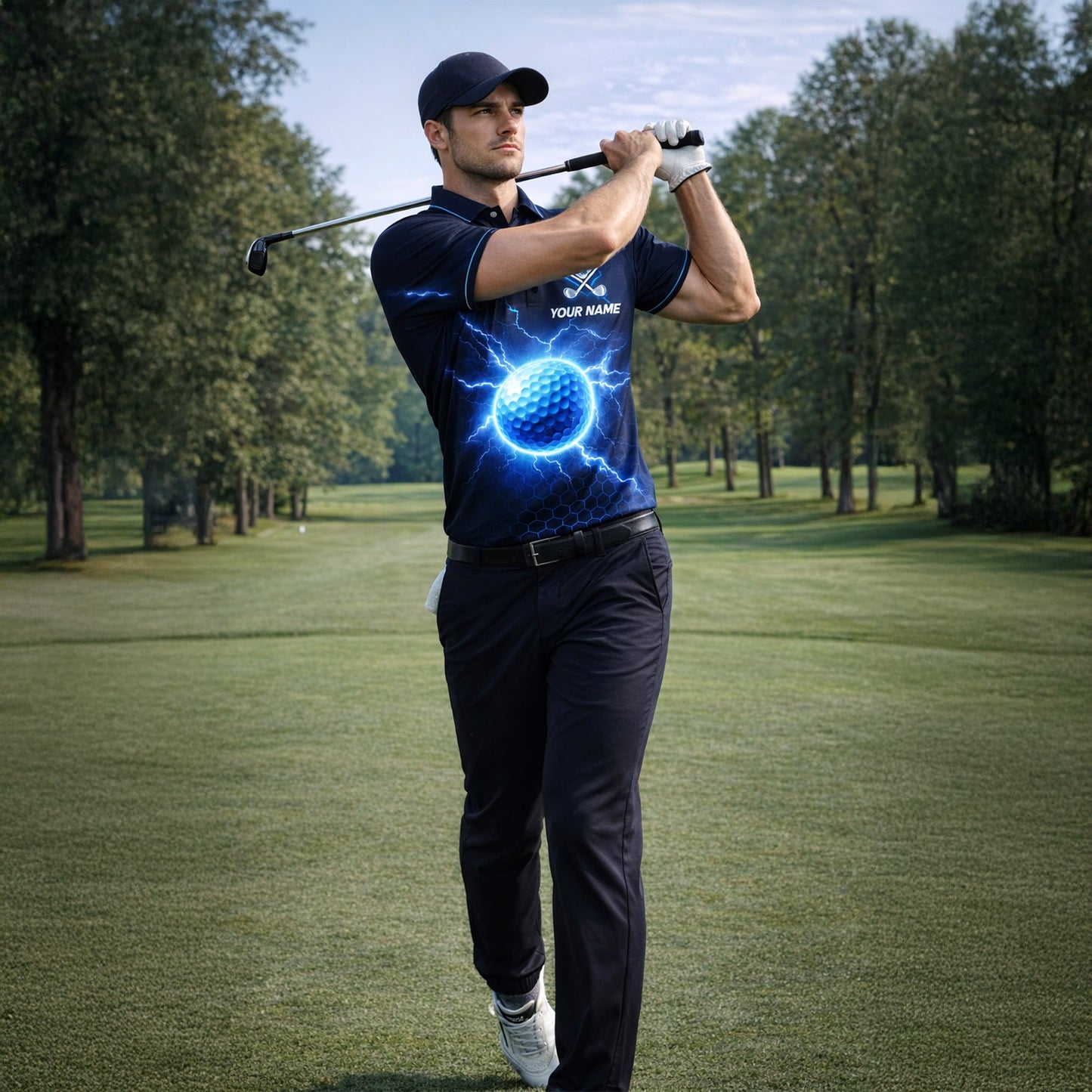 Mens Golf Polo Shirt Blue Lightning Custom Name Team GIA26041306_6.jpg