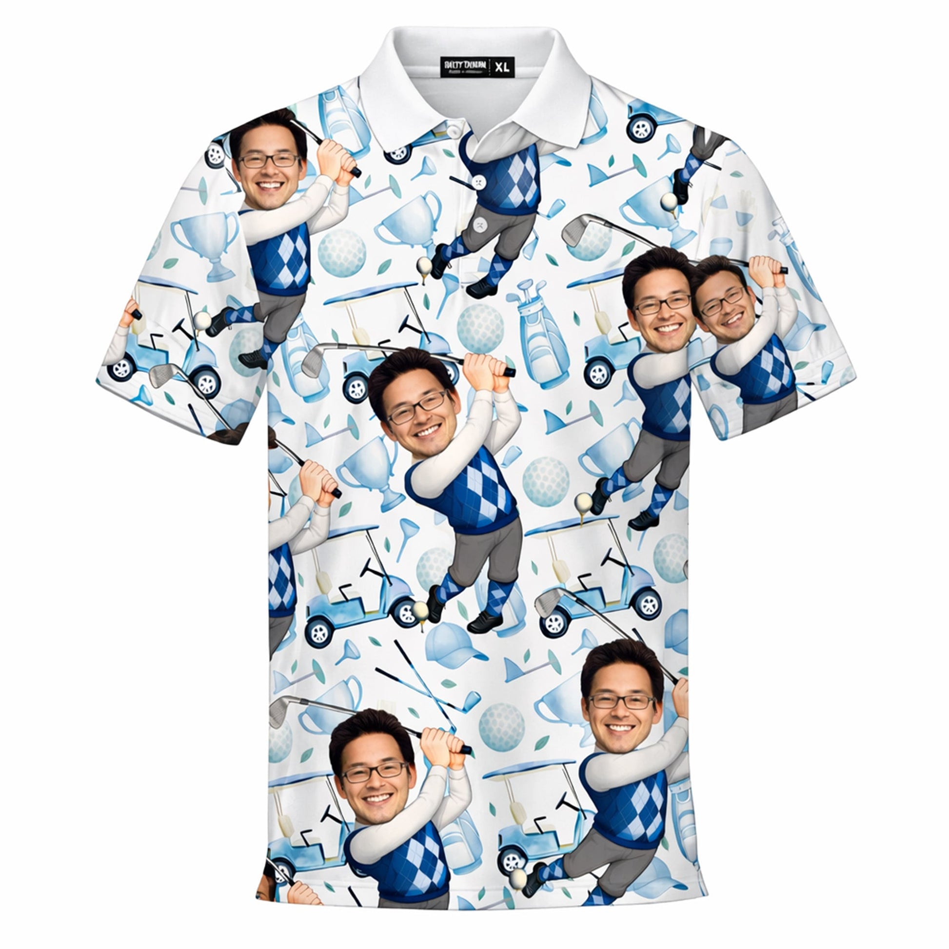 Mens Golf Polo Shirt Custom Photo Face Funny Cartoon GIA26041404_2.jpg