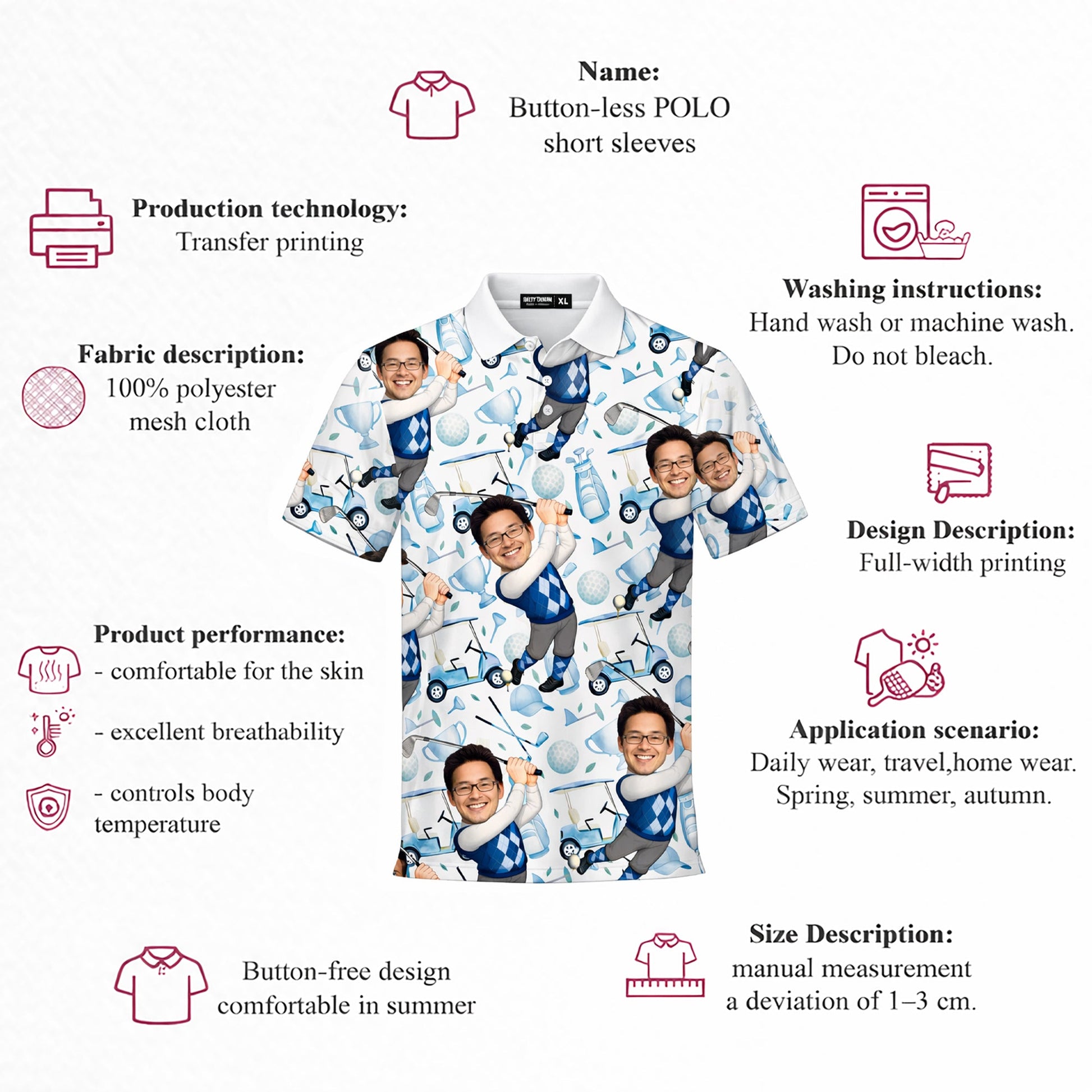 Mens Golf Polo Shirt Custom Photo Face Funny Cartoon GIA26041404_4.jpg
