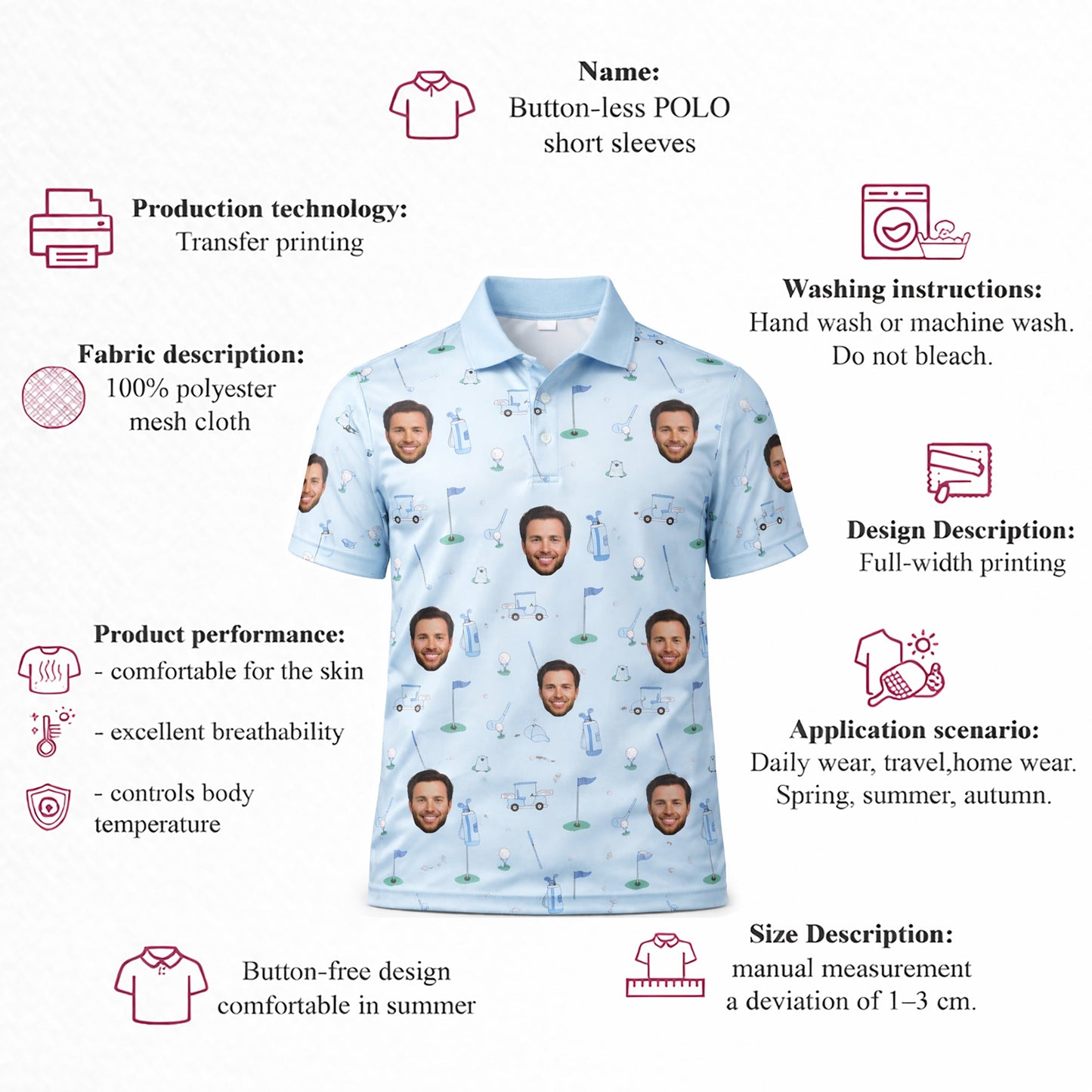 Custom Photo Golf Polo Shirt Personalized Face GIA26041405_4.jpg