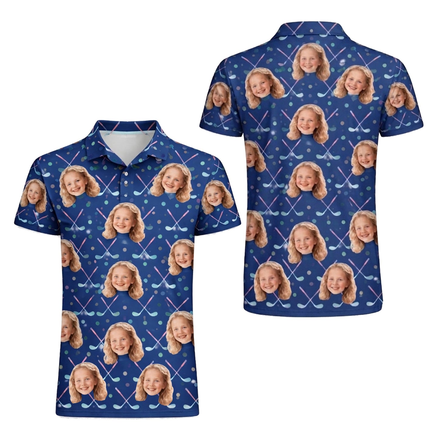 Custom Photo Golf Polo Shirt Face Crossed Clubs GIA26041407_1.jpg