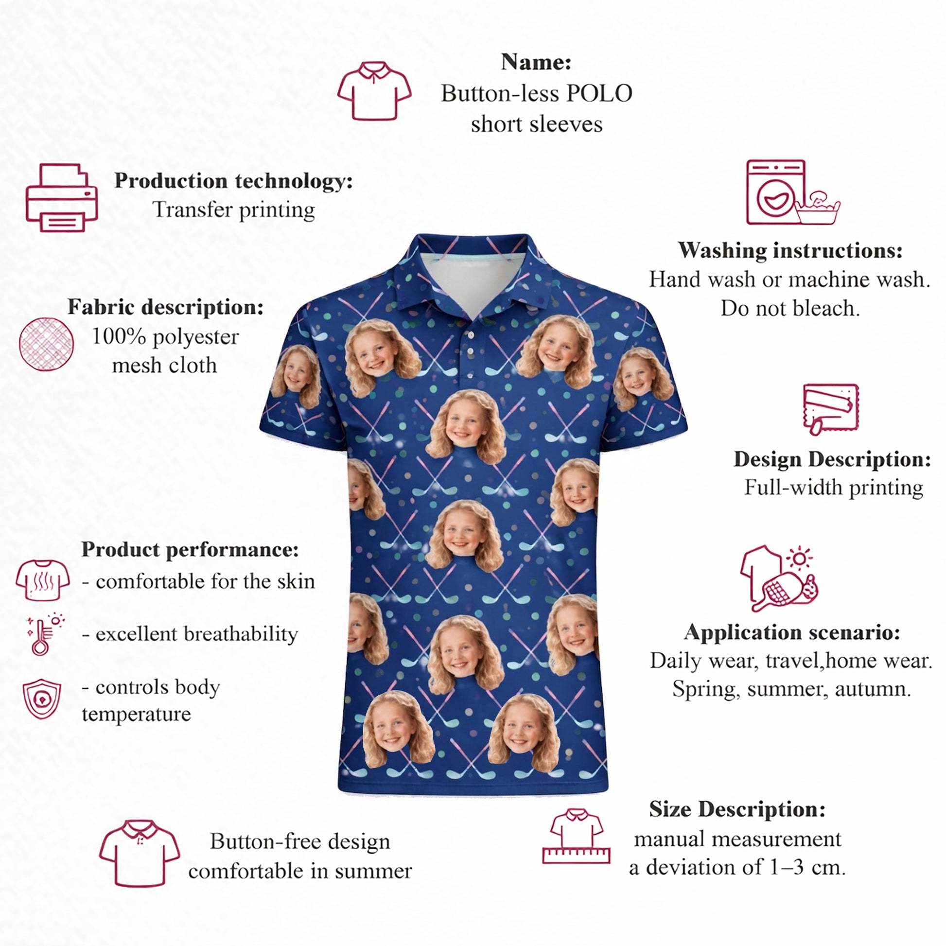 Custom Photo Golf Polo Shirt Face Crossed Clubs GIA26041407_4.jpg