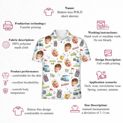 Custom Kid Face Photo Golf Polo Shirt for Dad Grandpa GIA26041505_4.jpg