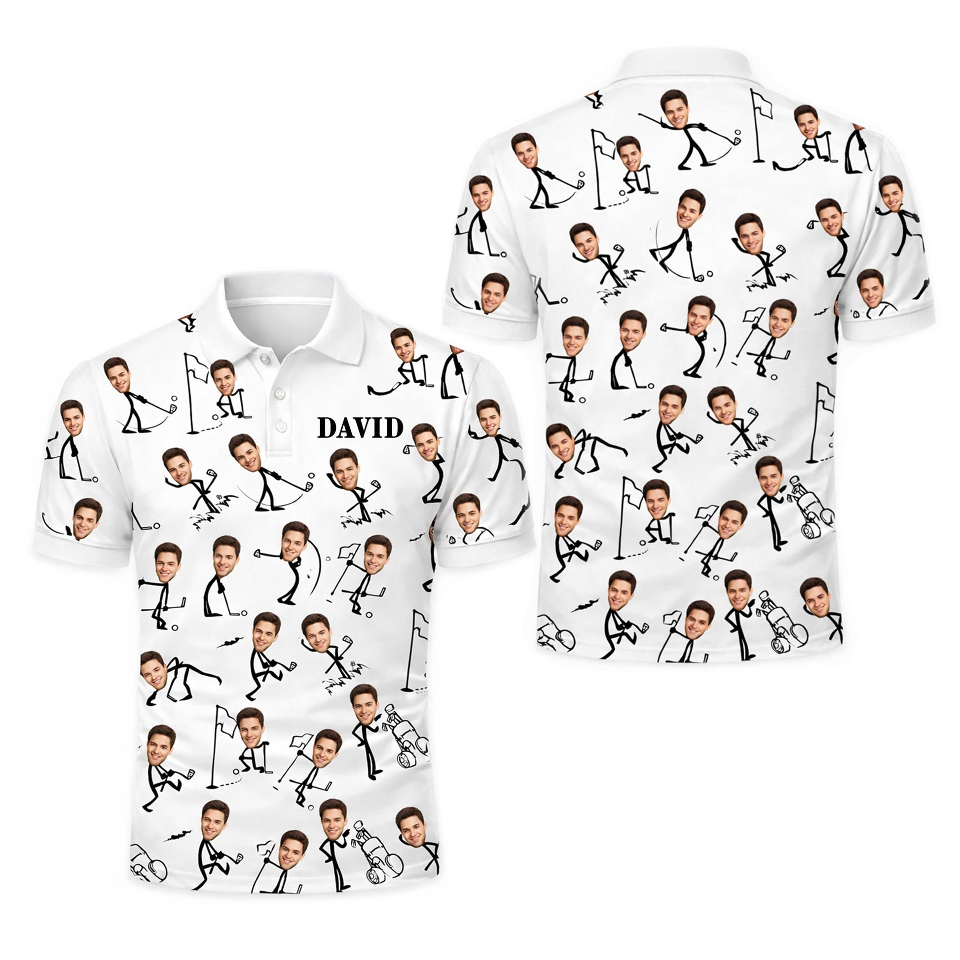 Custom Face Stick Figure Golfer Mens Polo Shirt White GIA26041601_1.jpg