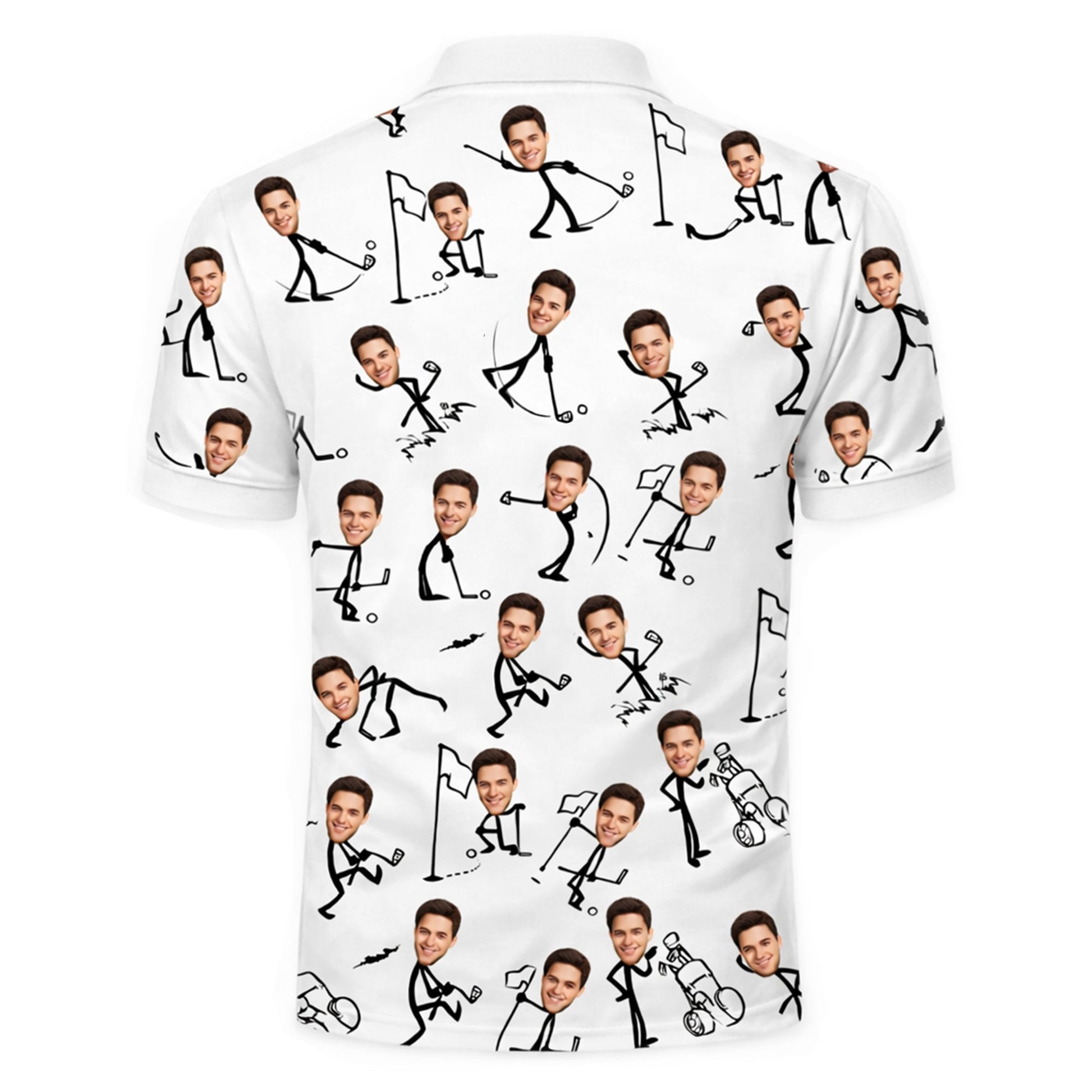 Custom Face Stick Figure Golfer Mens Polo Shirt White GIA26041601_3.jpg