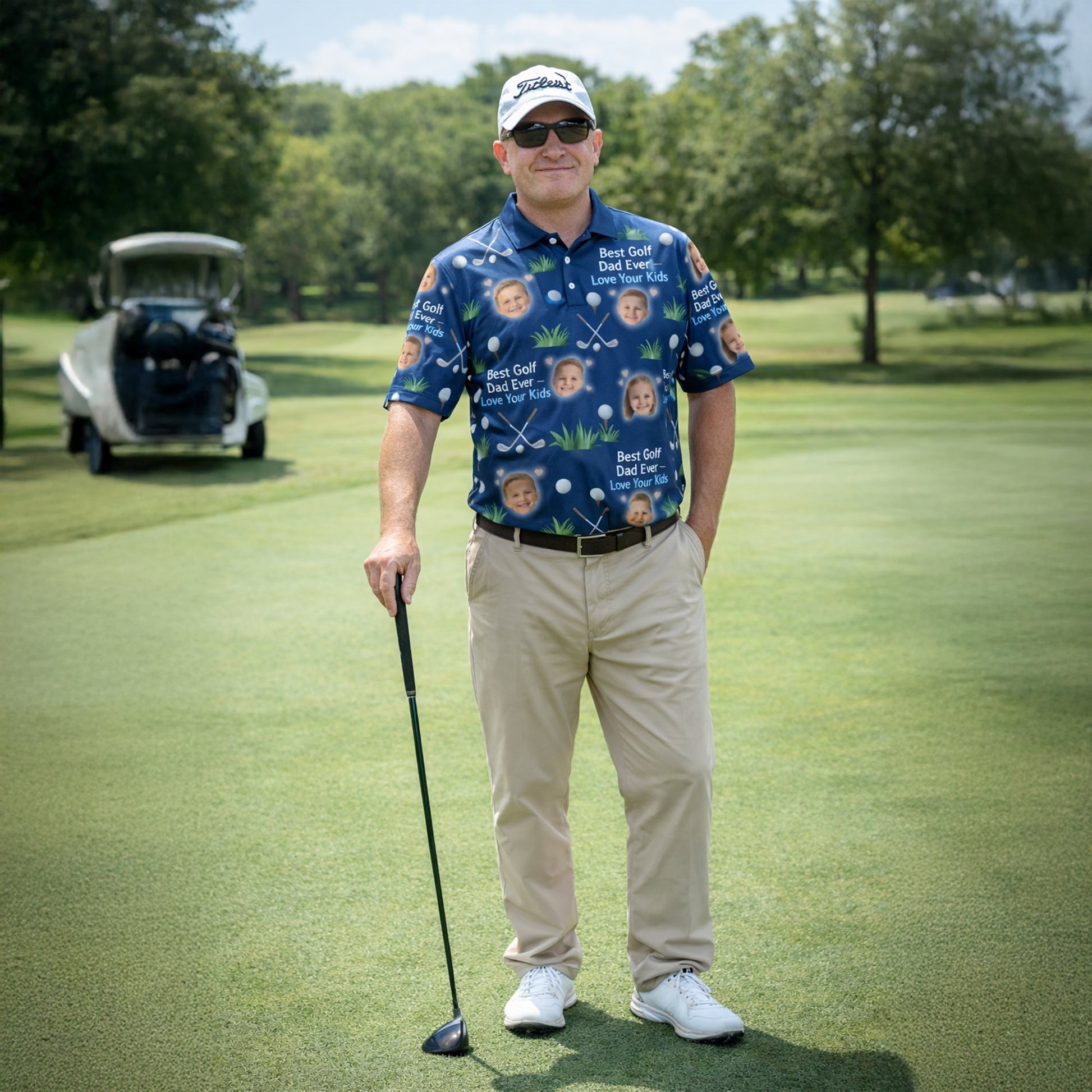 Best Golf Dad Ever Custom Kids Photo Polo Navy Blue GIA26041605_6.jpg