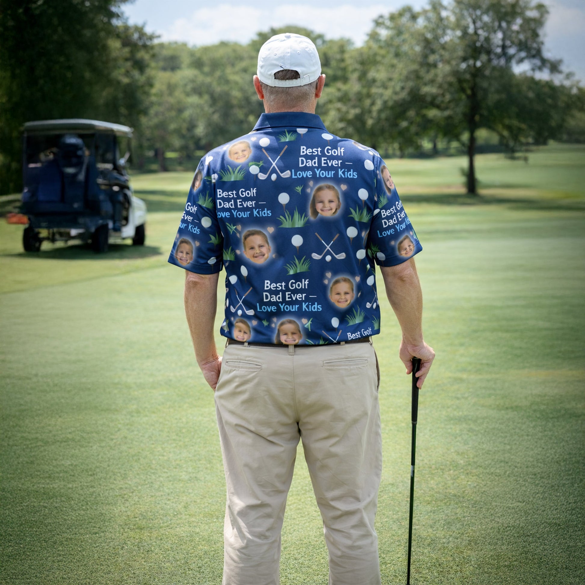 Best Golf Dad Ever Custom Kids Photo Polo Navy Blue GIA26041605_7.jpg