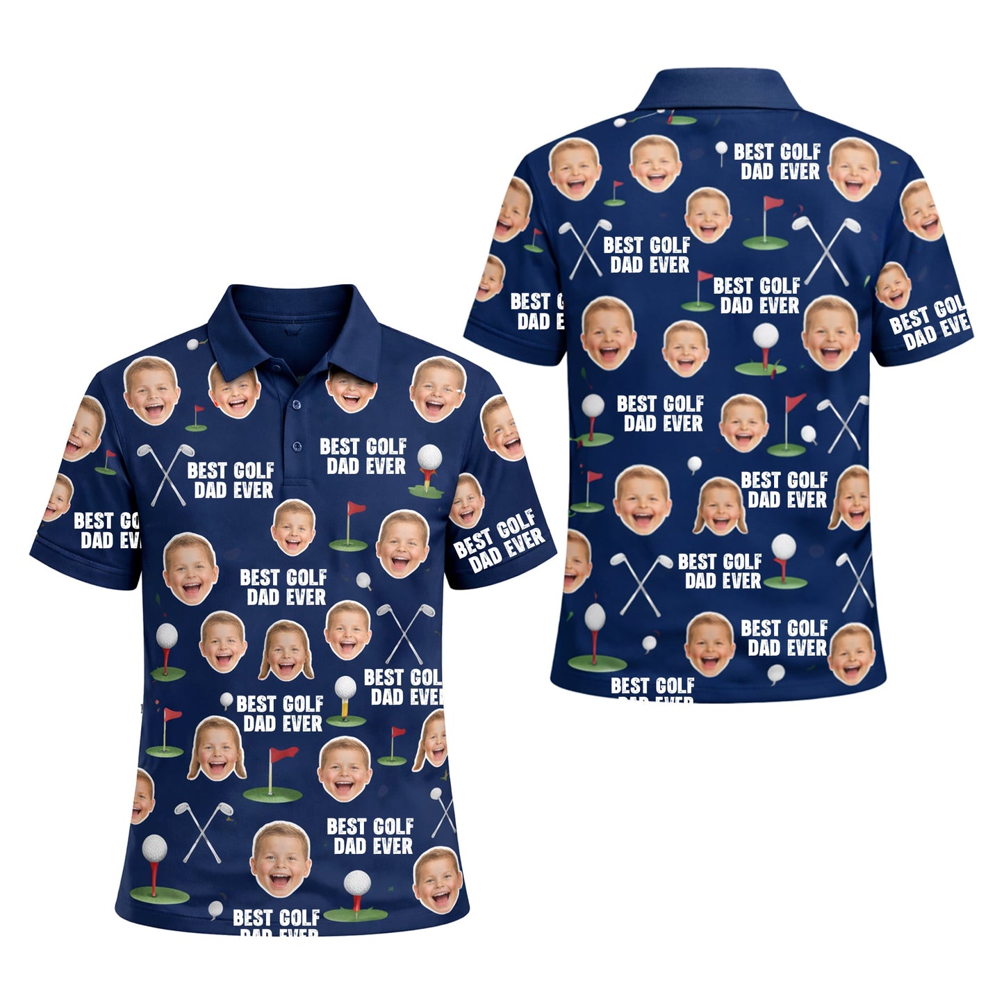 Best Golf Dad Custom Face Navy Blue Polo Shirt Men GIA26041606_1.jpg