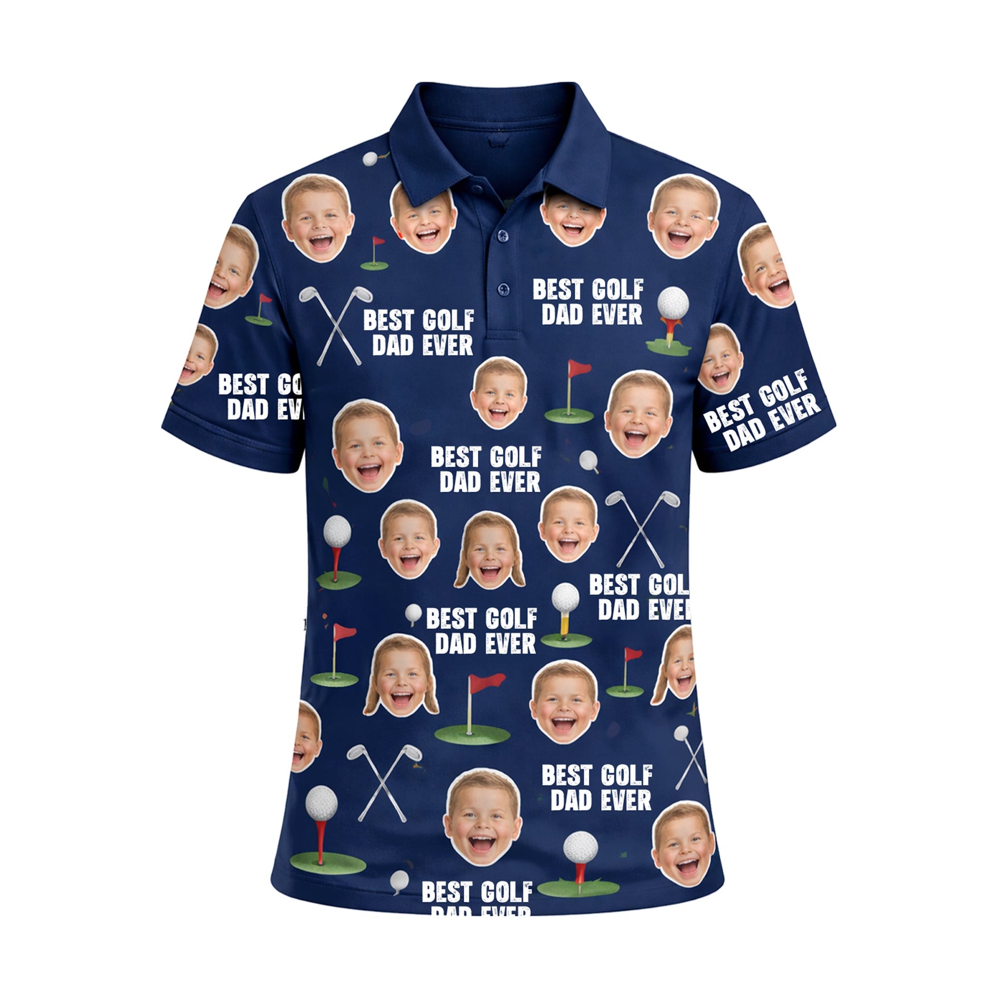 Best Golf Dad Custom Face Navy Blue Polo Shirt Men GIA26041606_2.jpg