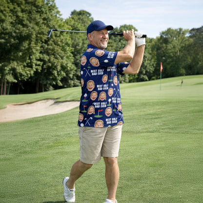 Best Golf Dad Custom Face Navy Blue Polo Shirt Men GIA26041606_5.jpg