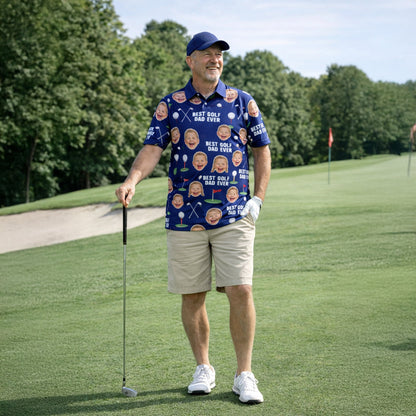 Best Golf Dad Custom Face Navy Blue Polo Shirt Men GIA26041606_6.jpg