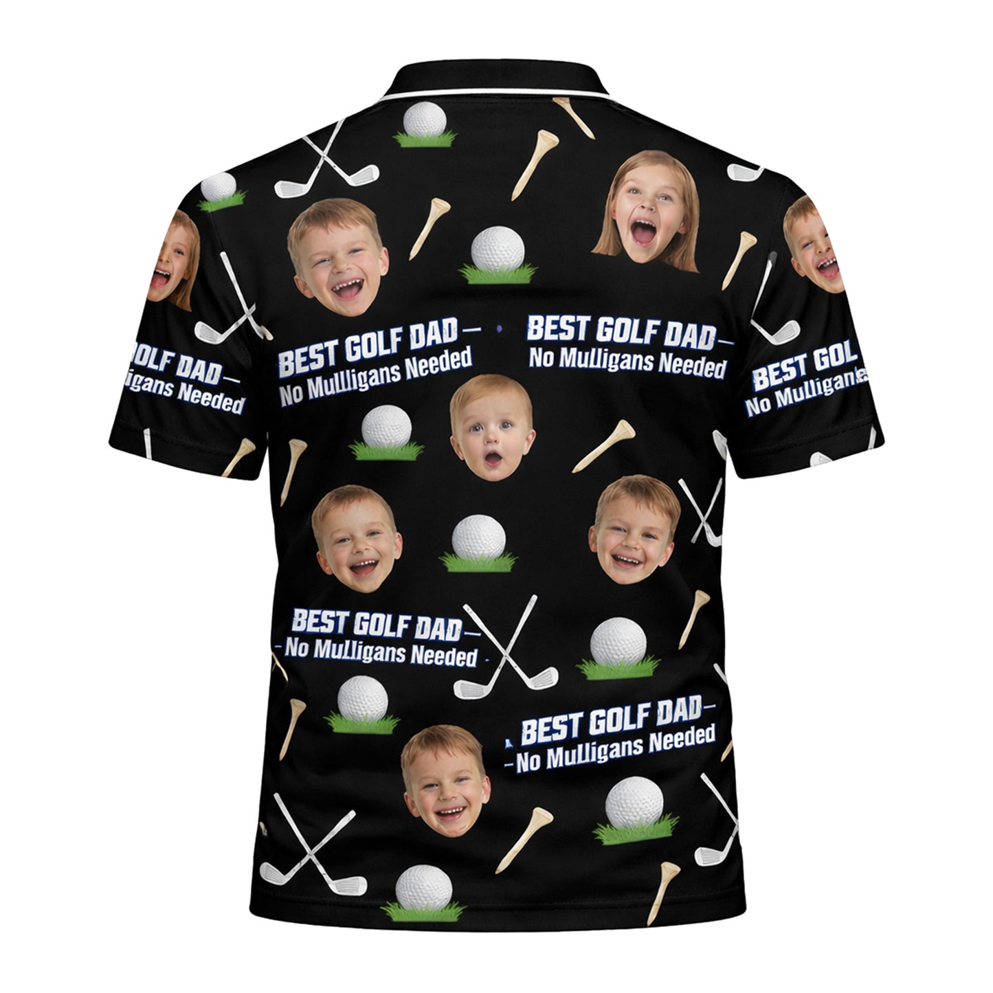 Custom Kids Photo Best Golf Dad Polo Shirt Black GIA26041607_3.jpg