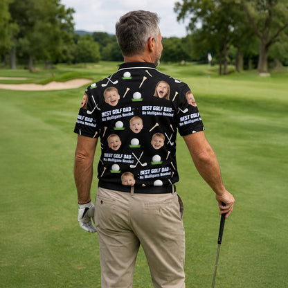 Custom Kids Photo Best Golf Dad Polo Shirt Black GIA26041607_7.jpg