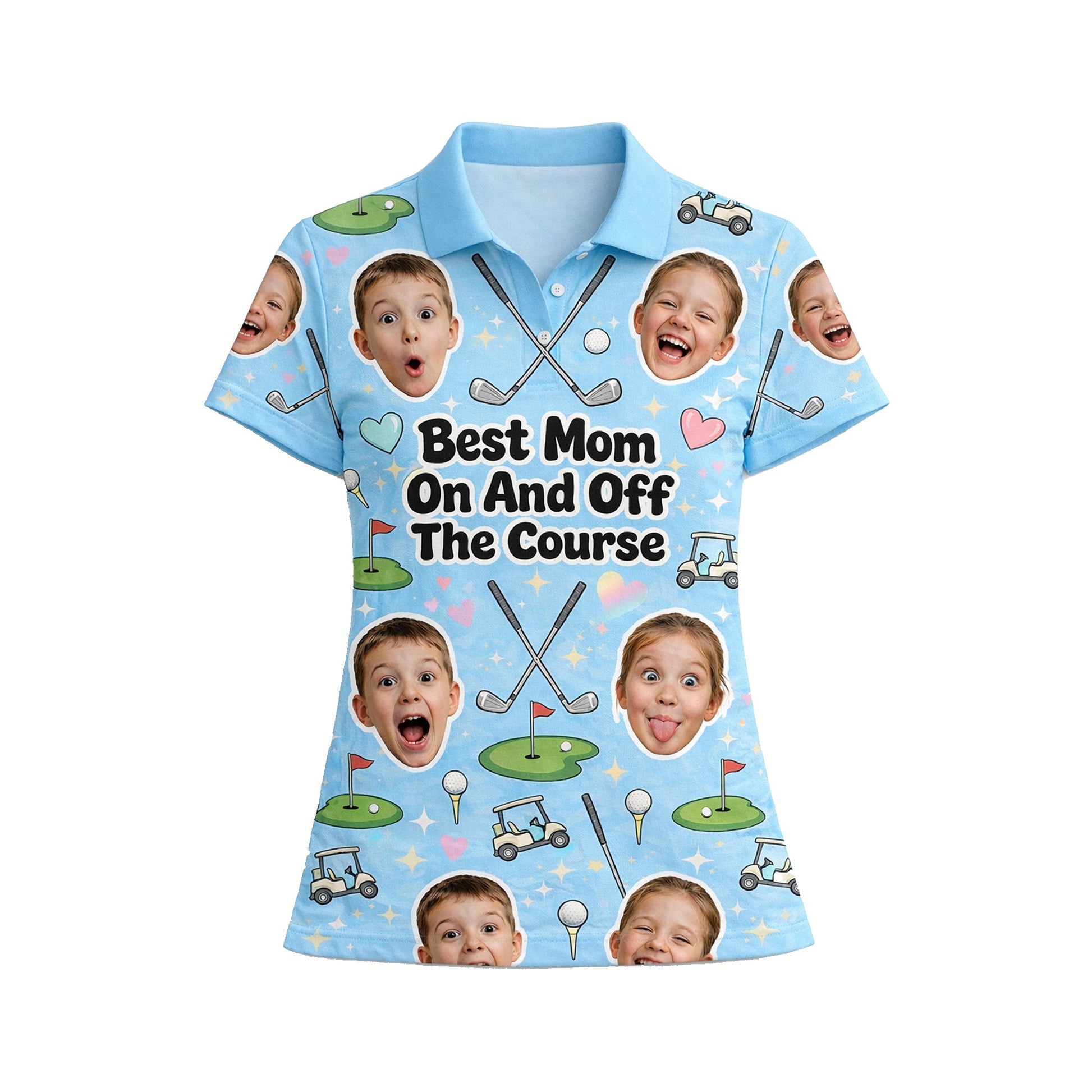 Best Mom On And Off The Course Custom Photo Polo GIA26041803_2.jpg