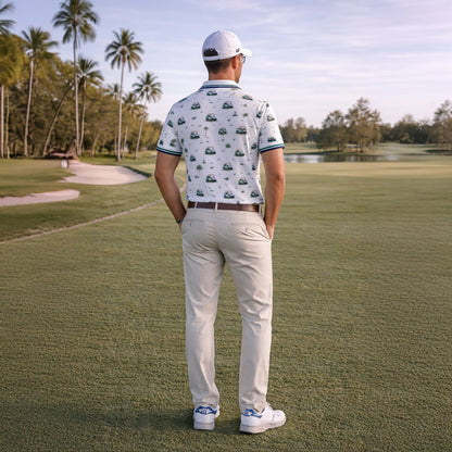 Custom Name Golf Cart Palm Tree Clubhouse Polo White GIA26042003_7.jpg