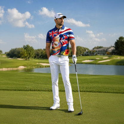 Hawaii Flag Tropical Golfer Custom Name Polo Sunset GIA26042103_6.jpg
