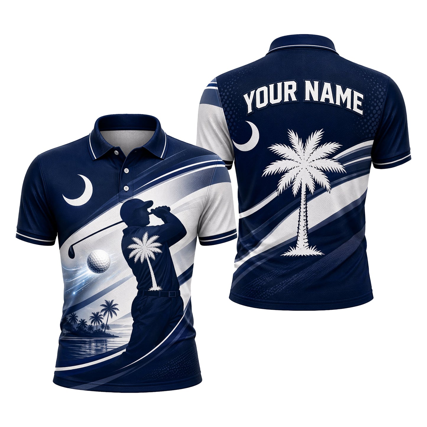 South Carolina Palmetto Moon Golf Polo Shirt Men GIA26042104_1.jpg