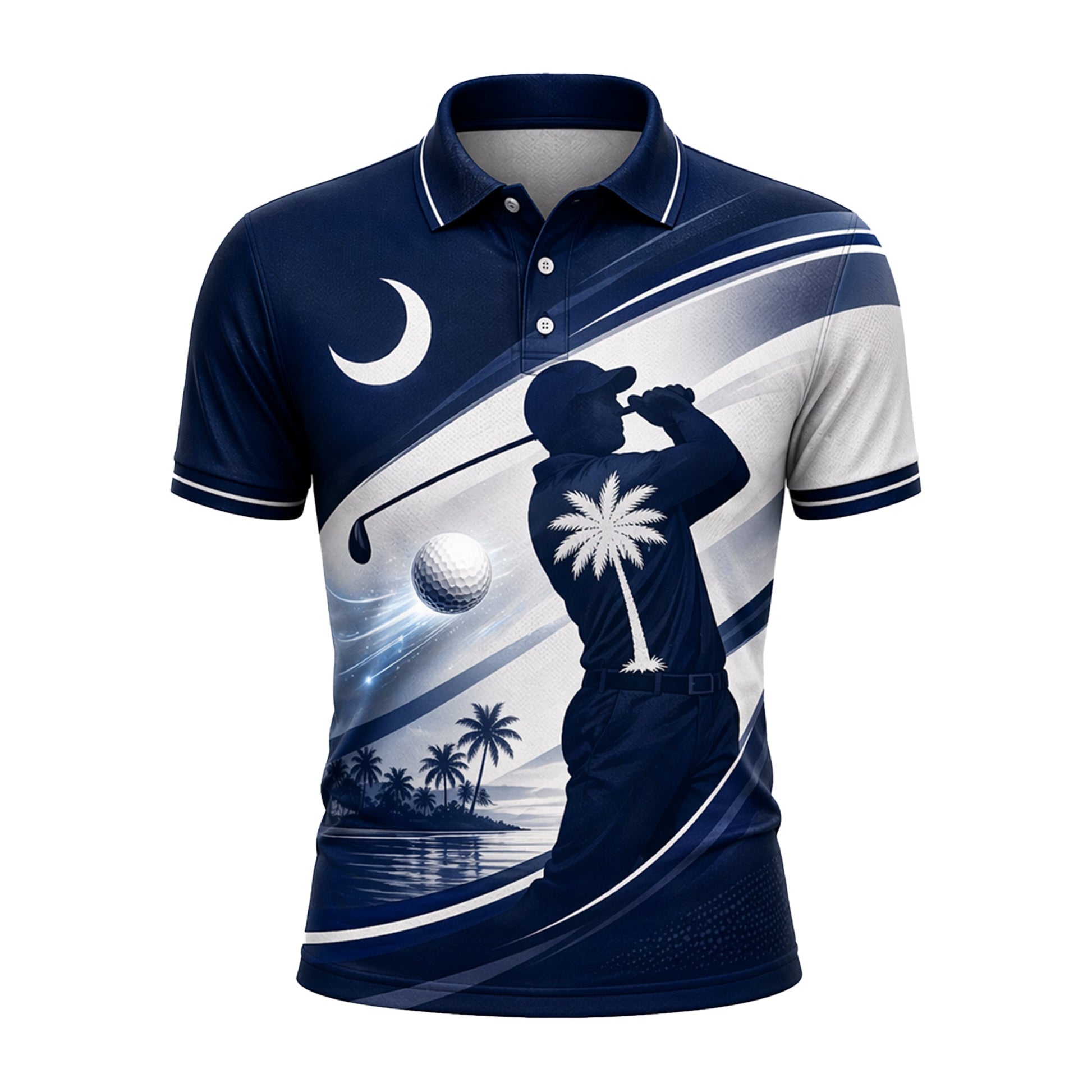 South Carolina Palmetto Moon Golf Polo Shirt Men GIA26042104_2.jpg