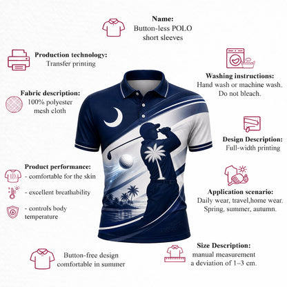 South Carolina Palmetto Moon Golf Polo Shirt Men GIA26042104_4.jpg