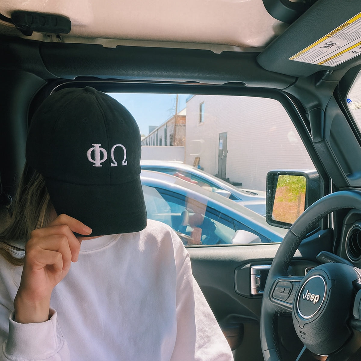 Basic Embroidered Sorority Hat / Greek Letter Dad Hat / Big Little Basket Family Gift / Bid Day Bag Gift / Customizable Sorority Hat