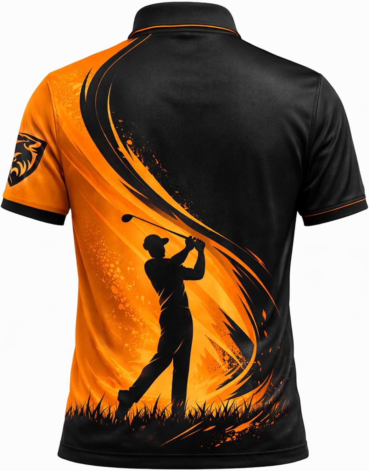 GIA26031605 GolfPoloShirtCustomNamePersonalizedGolferSilhouettePerformancePoloShirtforMenBlack5.jpg