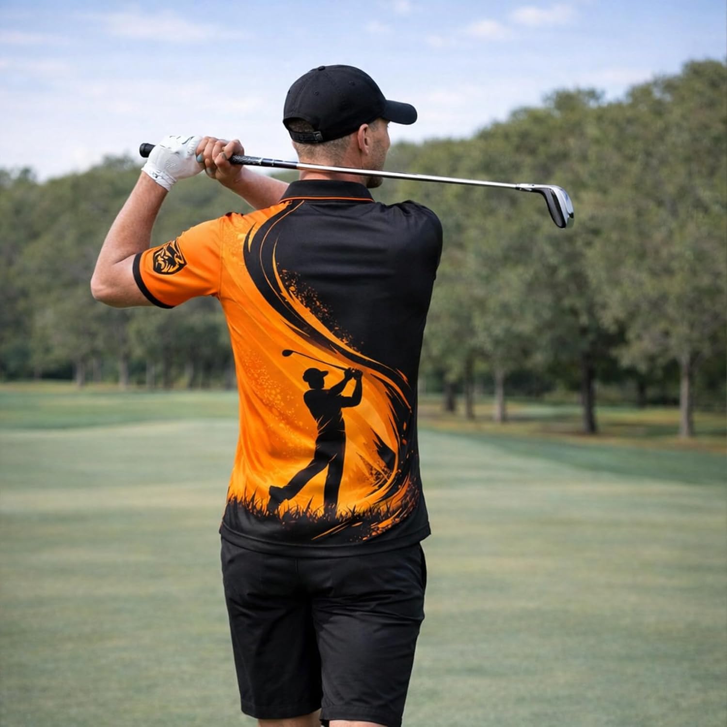 GIA26031605 GolfPoloShirtCustomNamePersonalizedGolferSilhouettePerformancePoloShirtforMenBlack7.jpg