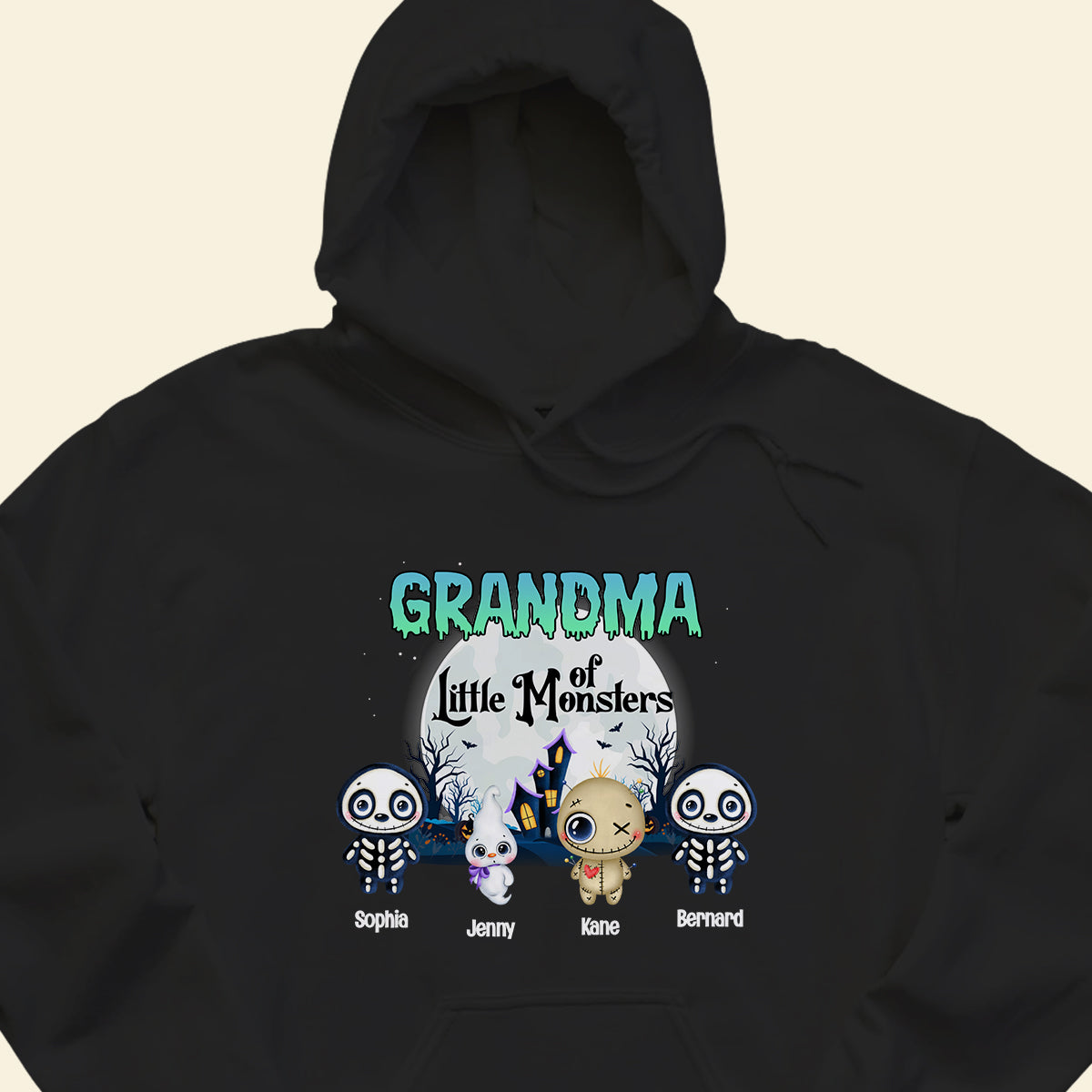 Grandma Of Little Monster - Personalized Apparel - Halloween GrandmaOfLittleMonster-3_c6553fdb-c502-493c-9bc4-7caff11fbe95.jpg