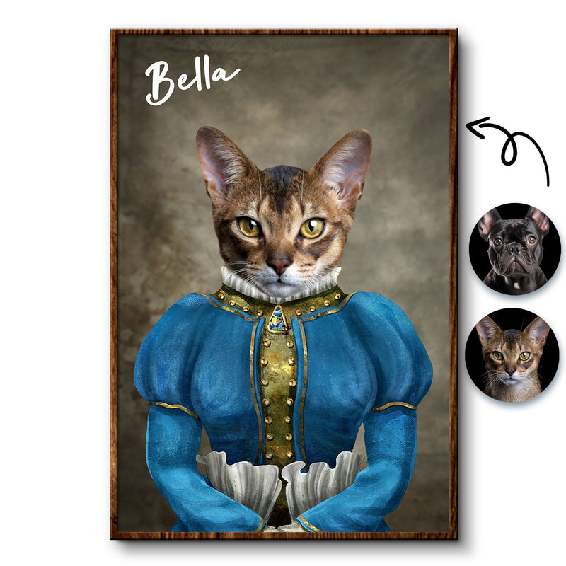 Custom Photo Funny Pet Portrait - Gift For Pet Lovers - Personalized Poster Canvas HT289-CIN1970-MK-Def.jpg