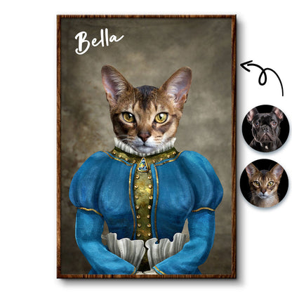 Custom Photo Funny Pet Portrait - Gift For Pet Lovers - Personalized Poster Canvas HT289-CIN1970-MK-Def.jpg