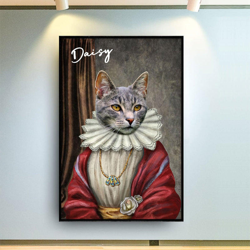Custom Photo Funny Pet Portrait - Gift For Pet Lovers - Personalized Poster Canvas HT289-CIN1970-MK1.jpg
