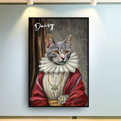 Custom Photo Funny Pet Portrait - Gift For Pet Lovers - Personalized Poster Canvas HT289-CIN1970-MK1.jpg