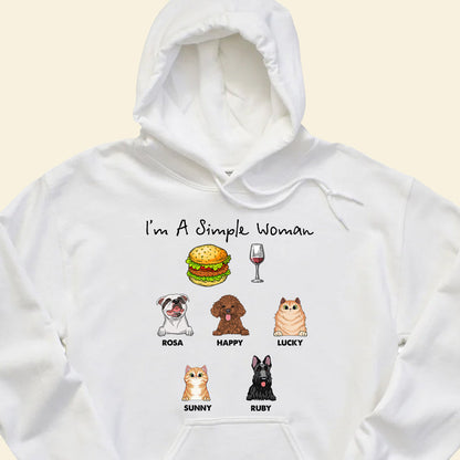 I Am A Simple Woman - Personalized Apparel - Gift For Dog Lovers IAmASimpleWoman-3.jpg