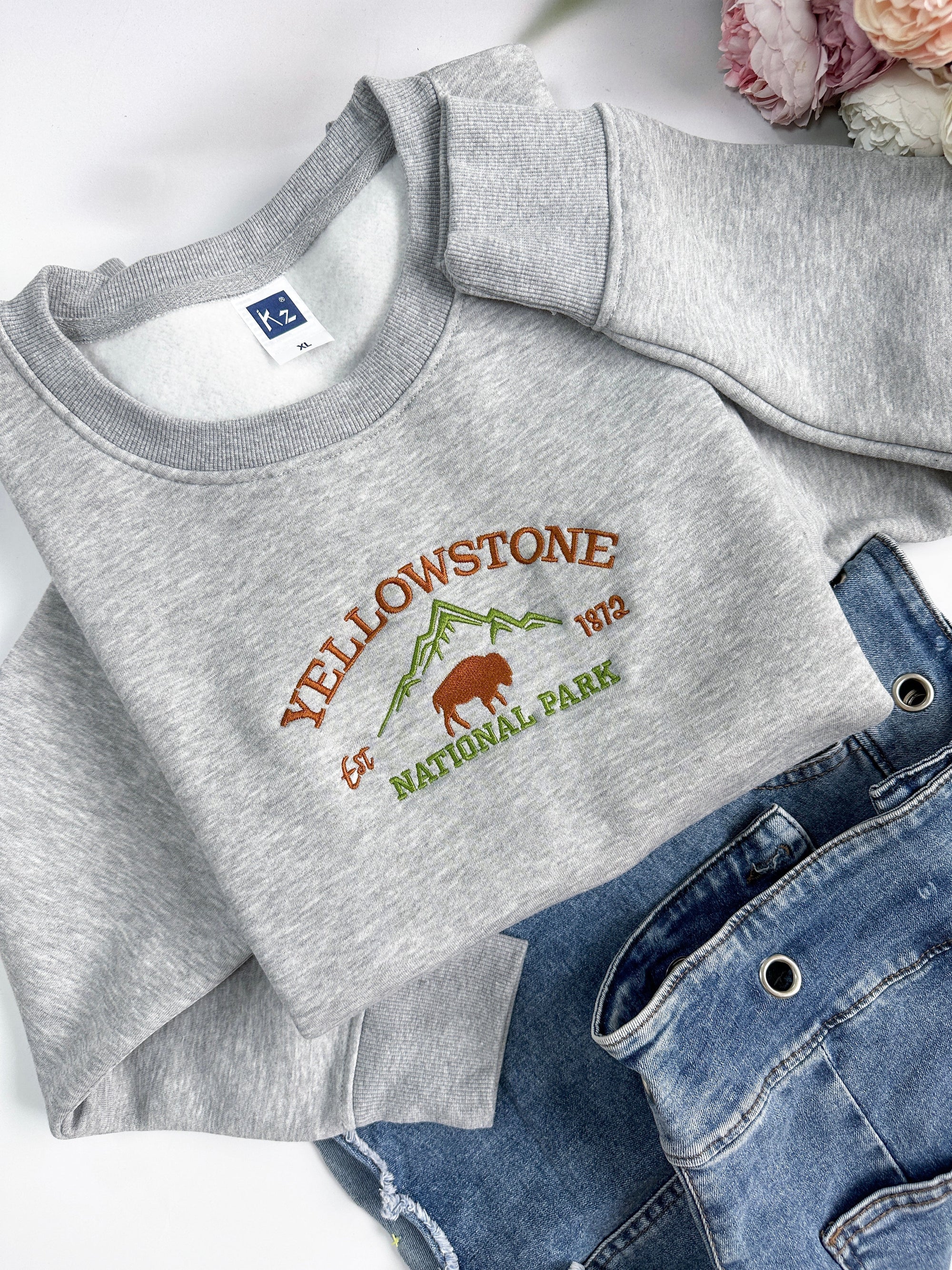 Yellowstone Embroidered Sweatshirt , T-Shirt, Hoodie IMG_2905.jpg?v=1743397478