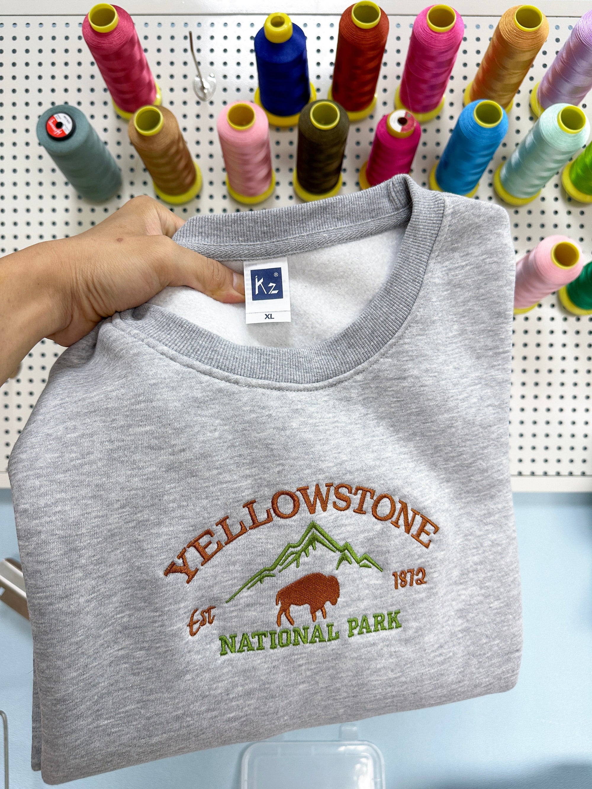 Yellowstone Embroidered Sweatshirt , T-Shirt, Hoodie IMG_2913.jpg?v=1743397478