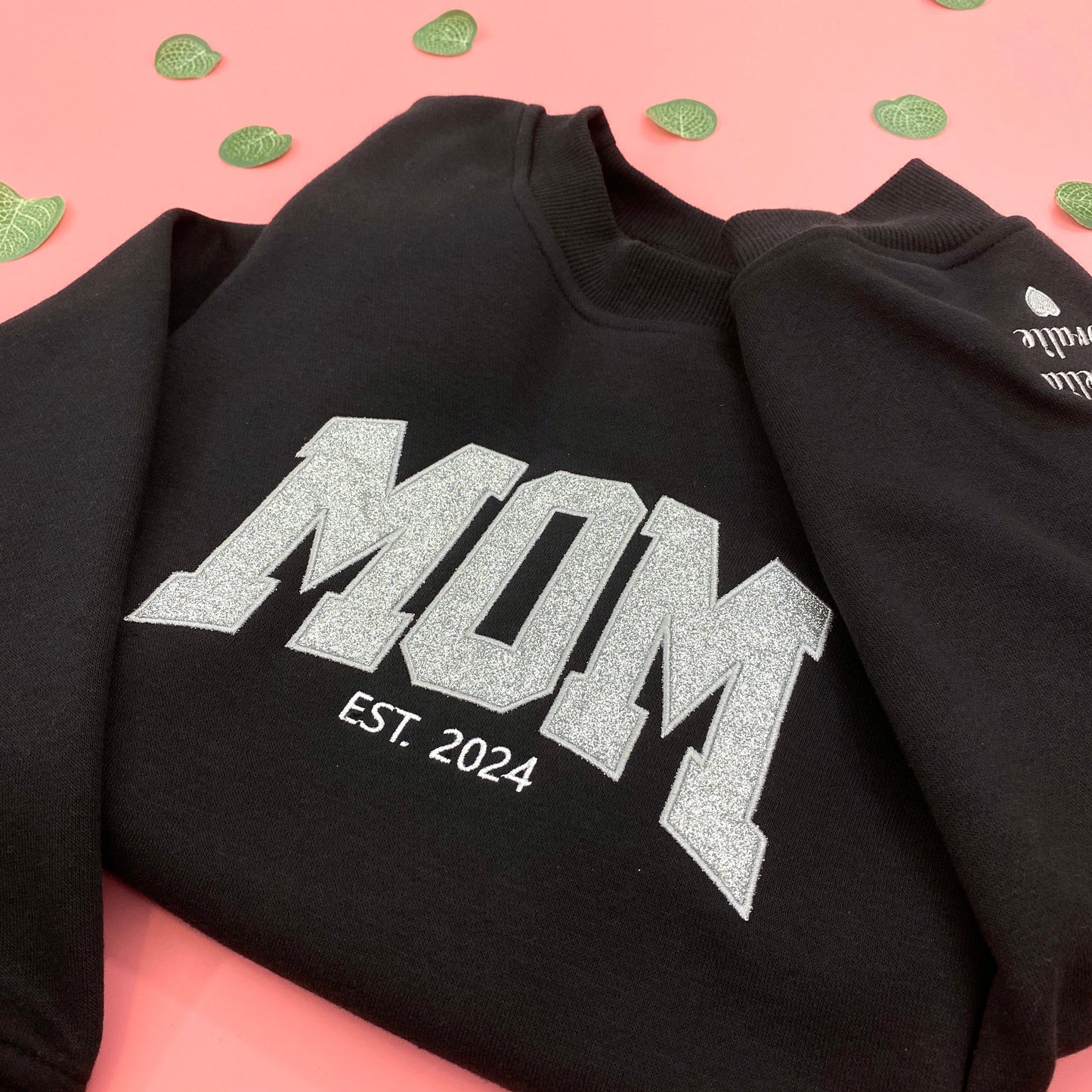 MAMA Glitter Applique Embroidered Shirt IMG_E2012.1.jpg
