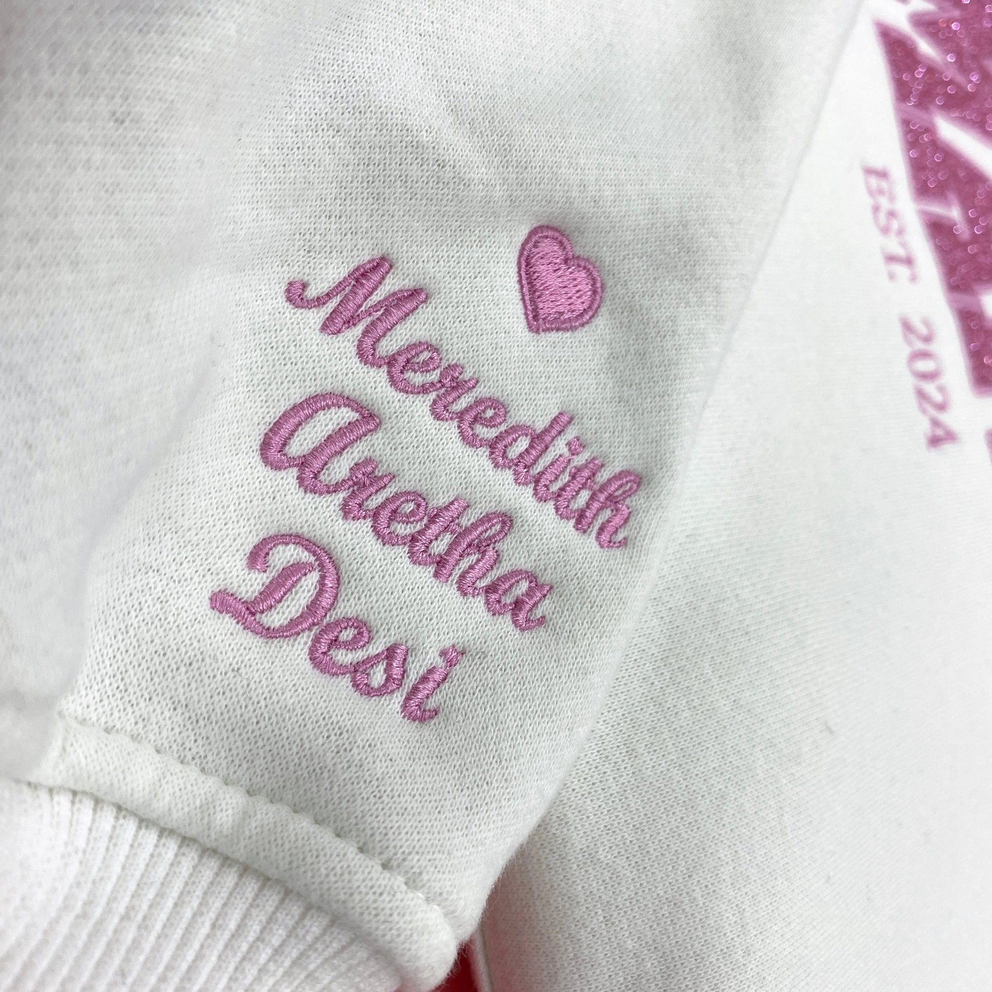 Mama Glitter Est Year Custom Kid Name Embroidered Shirt IMG_E2086.1.jpg