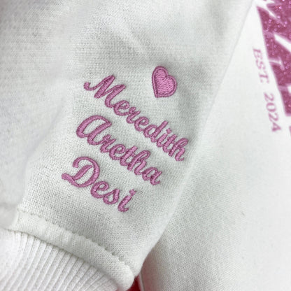 Mama Glitter Est Year Custom Kid Name Embroidered Shirt IMG_E2086.1.jpg