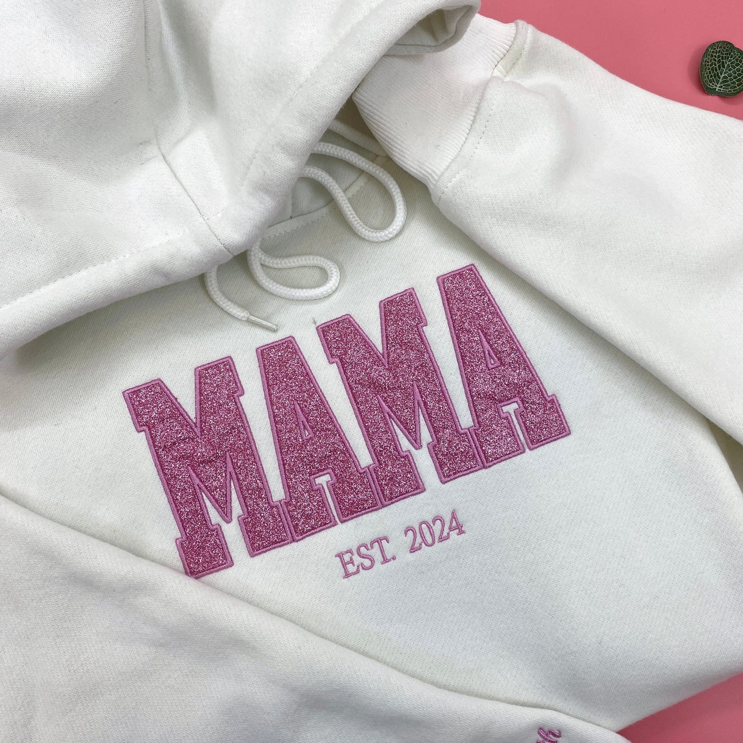 Mama Glitter Est Year Custom Kid Name Embroidered Shirt IMG_E2087.1.jpg