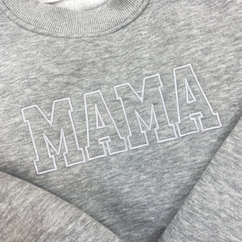 Mama Embroidered Sweatshirt, Custom Mama Shirt With Date, Est Year Shirt, Gift For New Mom, Mother's Day Gift IMG_E2374.1.jpg