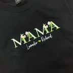 Mama Embroidered Fall Floral - Personalized Embroidered Apparel - Gift For Mother, Grandma, Sister IMG_E3519.1.jpg