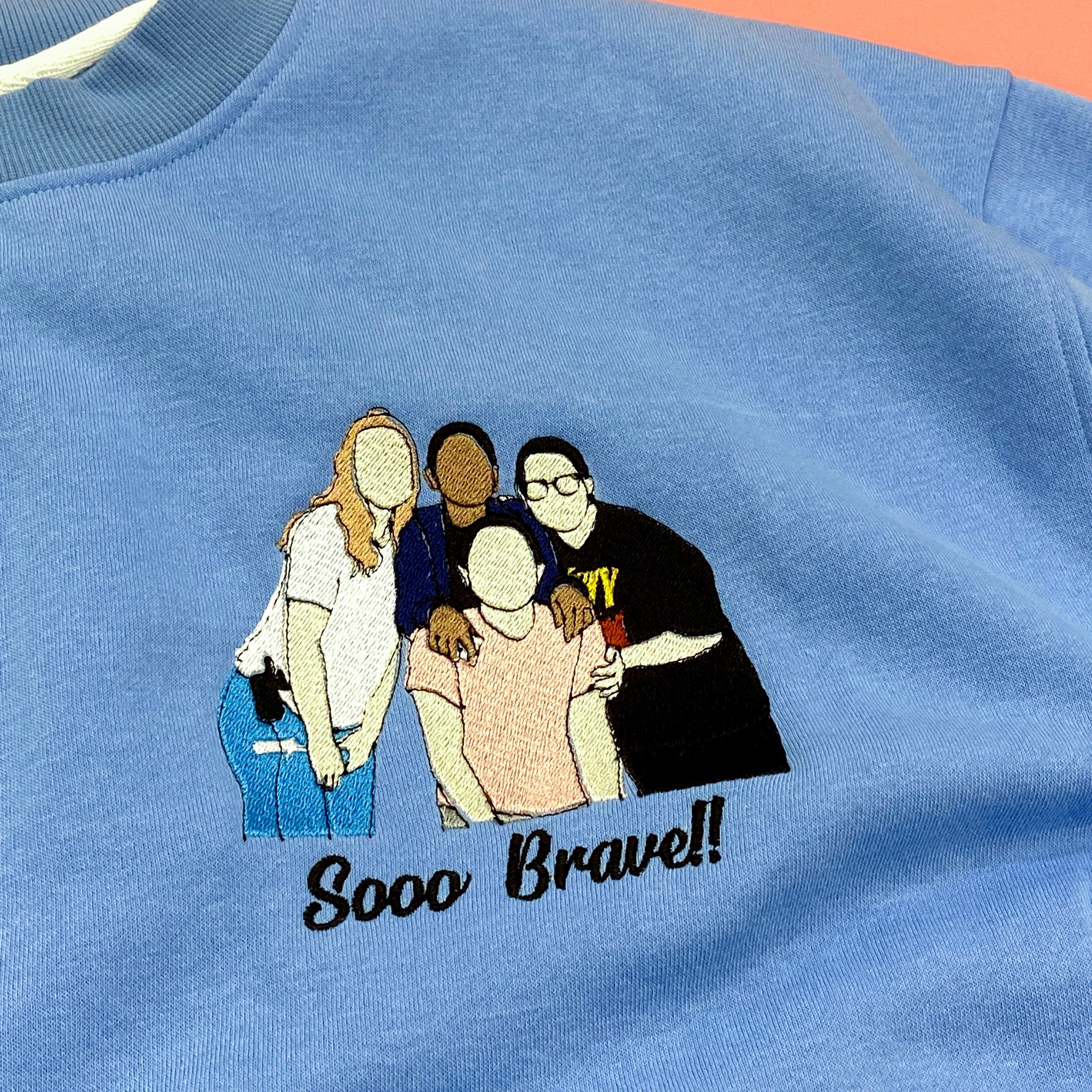 Personalized embroidered custom your own photo shirt - Handmade shirt IMG_E4131.1.jpg