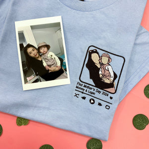 Personalized embroidered custom your own photo shirt - Handmade shirt IMG_E4290.1.jpg