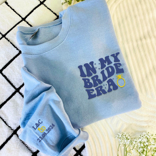 Embroidered In My Bride Era Sweatshirt or Hoodie, Bridal and Engagement Sweatshirt Crewneck, Wedding gift, Honey moon Shirt In-My-Bride-Era-Sweatshirt_3_5000x_d6738324-c90e-4982-a225-f8b717076f2a.jpg