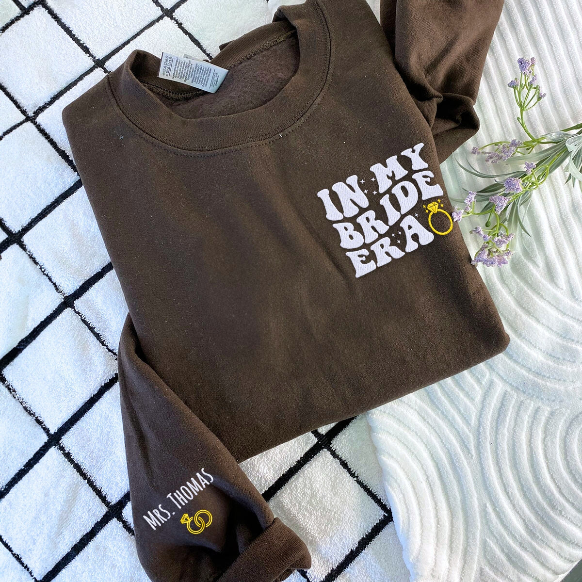 Embroidered In My Bride Era Sweatshirt or Hoodie, Bridal and Engagement Sweatshirt Crewneck, Wedding gift, Honey moon Shirt In-My-Bride-Era-Sweatshirt_4_5000x_947f3b9d-2aba-4456-aedf-387f9e20878d.jpg